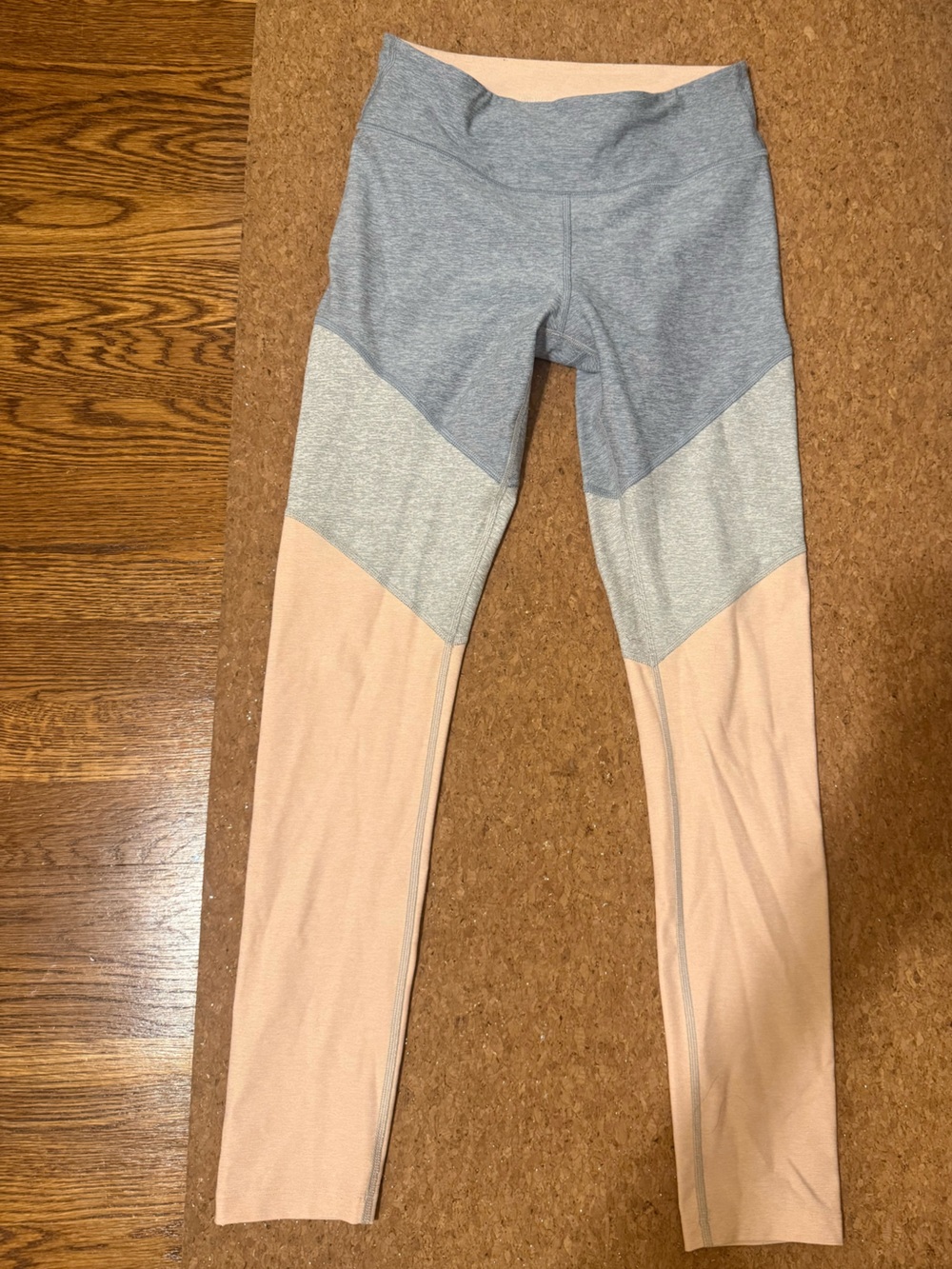 Outdoor Voices Colorblock Leggings EUC
